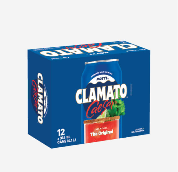 MOTT'SCLAMATO CAESAR12 x 341 mLCanettes consignées