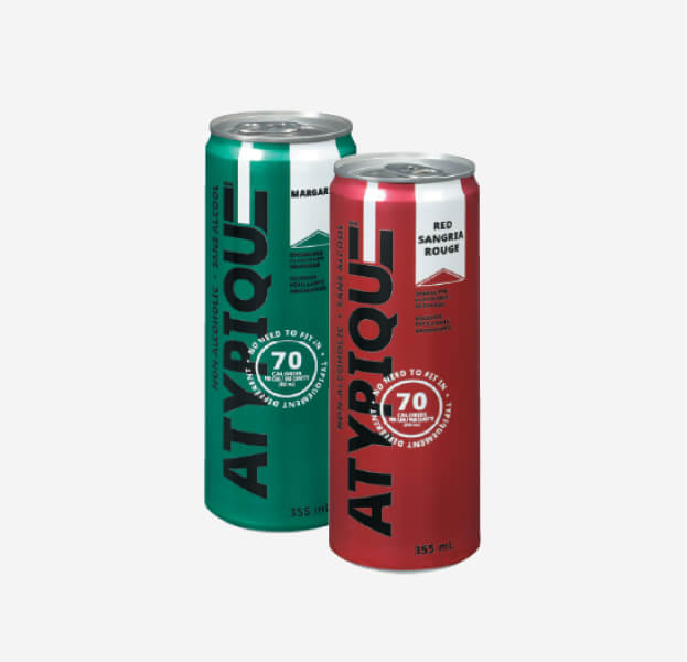 NON-ALCOHOLIC SPARKLING DRINK ATYPIQUE