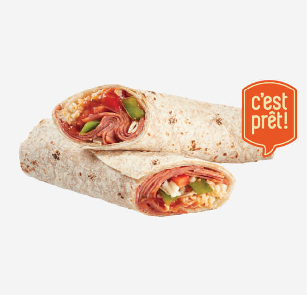 C'EST PRÊT! PIZZA WRAPS